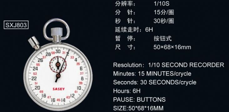 點擊查看詳細信息<br>標題：803機械秒表 閱讀次數(shù)：2671